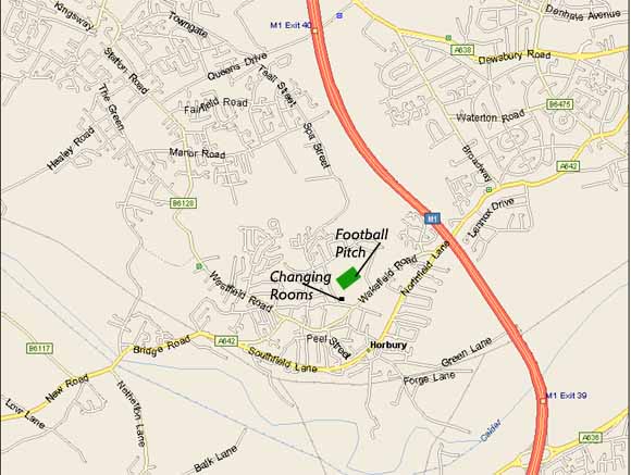AFC Shepherds Arms - Football Pitch - Distance
