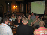 The beers are flowing