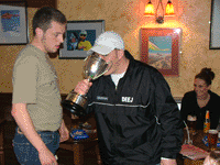 Jamie Brearly and Dave Johnson