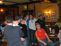 The Shepherds Arms getting loud and bubbly