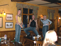 The girls at the Sheps put on a show of their own