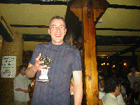 Top Tackler Andy Knights