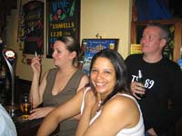 Maxine - The Landlady is always full of smiles - especially when the footy team is winning