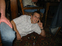 Steve Wilkinson with his catalogue pose